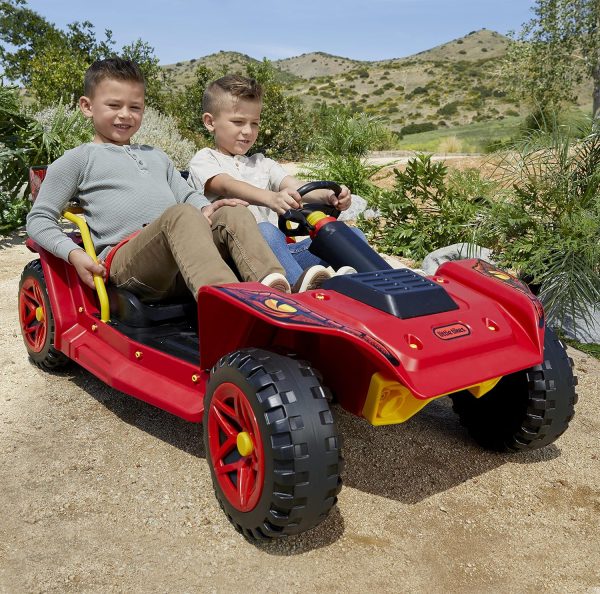 Little Tikes Dino Dune Buggy 12V Electric Powered Ride-On with Portable ...