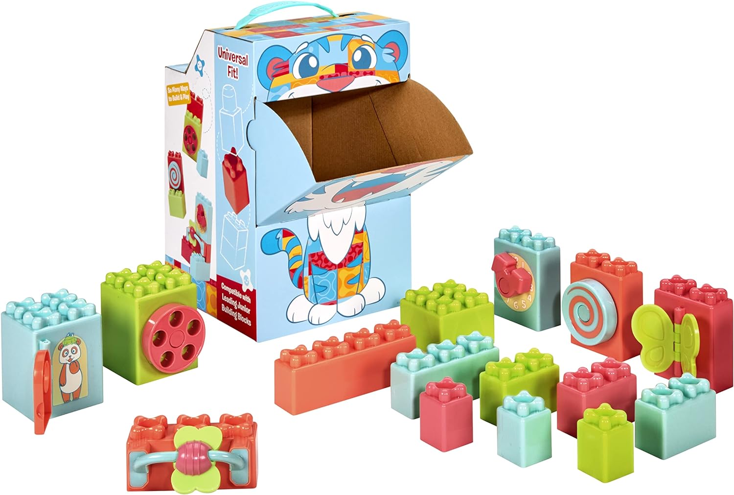 Little Tikes Baby Builders – Explore Together Blocks First Blocks for ...